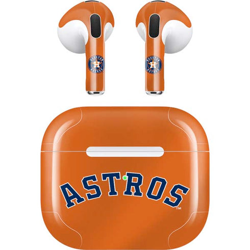 MLB Houston Astros Jersey Alternate Apple AirPods (3rd Gen 2021) Skin