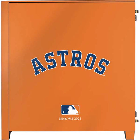 MLB Houston Astros Jersey Alternate Corsair 4000D Tempered Glass Mid-Tower ATX Case Skin