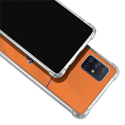 MLB Houston Astros Jersey Alternate Galaxy A71 5G Clear Case