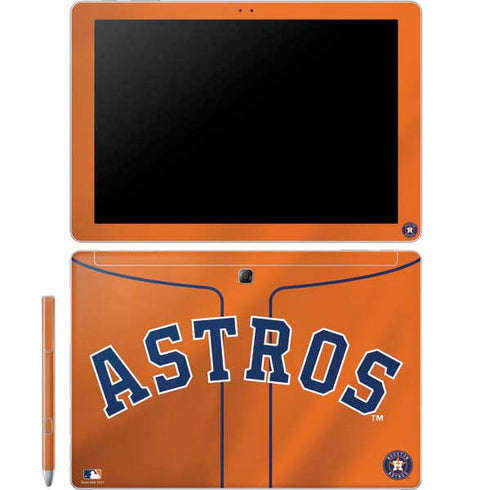 MLB Houston Astros Jersey Alternate Galaxy Book 12in Skin
