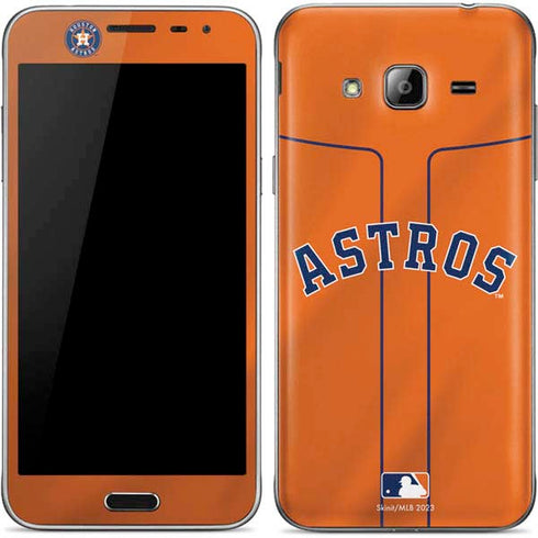 MLB Houston Astros Jersey Alternate Galaxy J3 Skin