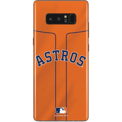 MLB Houston Astros Jersey Alternate Galaxy Note 8 Skin