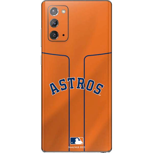 MLB Houston Astros Jersey Alternate Galaxy Note20 5G Skin