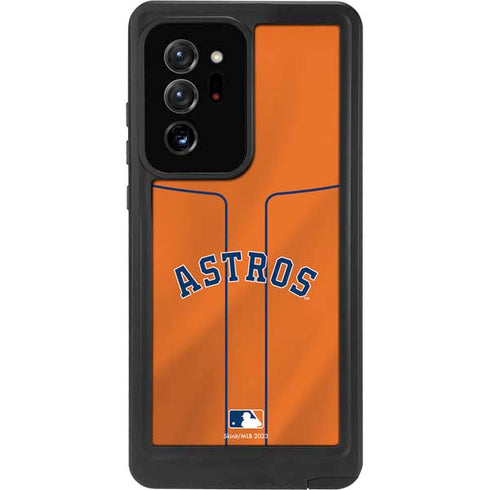 MLB Houston Astros Jersey Alternate Galaxy Note20 Ultra 5G Waterproof Case