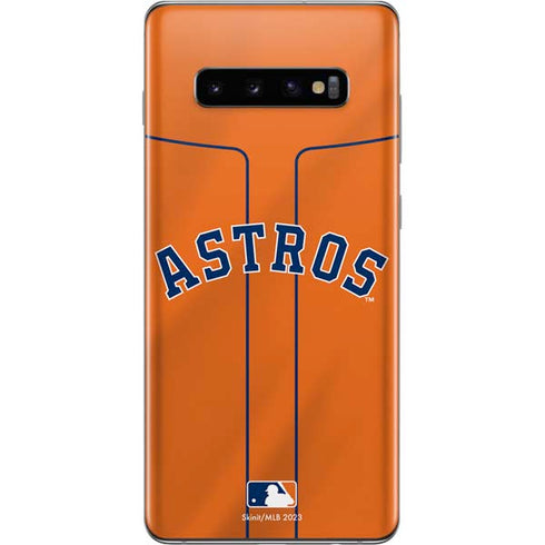 MLB Houston Astros Jersey Alternate Galaxy S10 Plus Skin