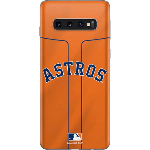 MLB Houston Astros Jersey Alternate Galaxy S10 Skin