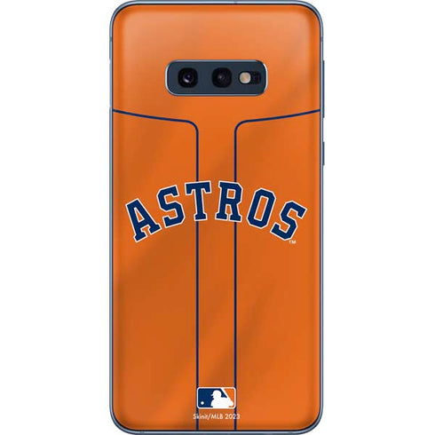 MLB Houston Astros Jersey Alternate Galaxy S10e Skin