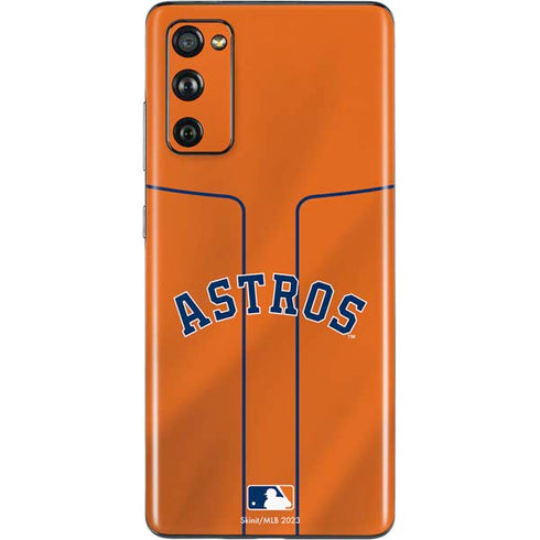 MLB Houston Astros Jersey Alternate Galaxy S20 Fan Edition Skin