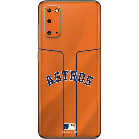 MLB Houston Astros Jersey Alternate Galaxy S20 Skin
