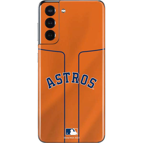 MLB Houston Astros Jersey Alternate Galaxy S21 5G Skin