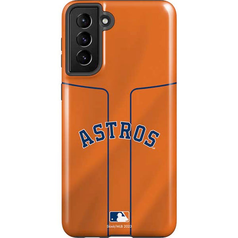MLB Houston Astros Jersey Alternate Galaxy S21 Plus 5G Pro Case