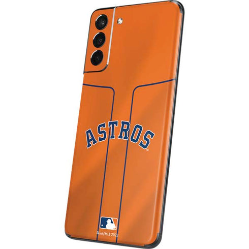 MLB Houston Astros Jersey Alternate Galaxy S21 Plus 5G Skin