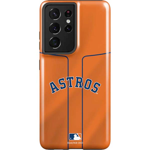 MLB Houston Astros Jersey Alternate Galaxy S21 Ultra 5G Pro Case