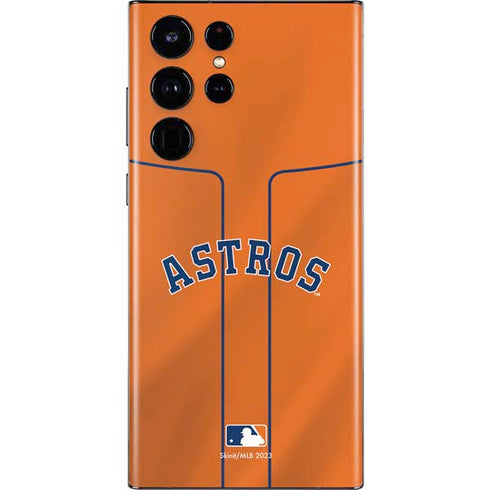 MLB Houston Astros Jersey Alternate Galaxy S22 Ultra Skin