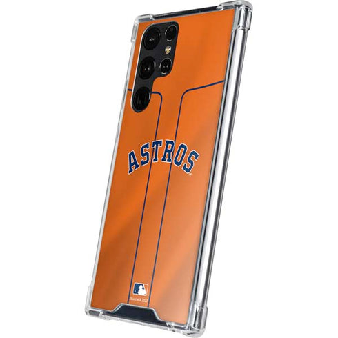 MLB Houston Astros Jersey Alternate Galaxy S24 Ultra Clear Case