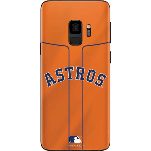 MLB Houston Astros Jersey Alternate Galaxy S9 Skin