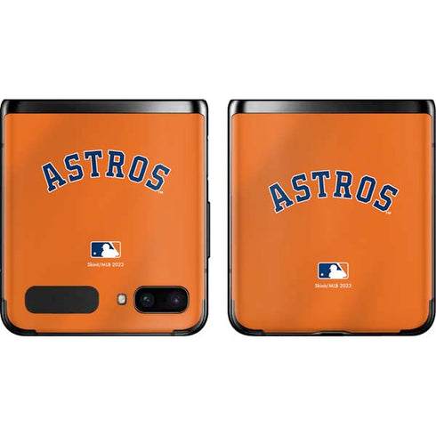 MLB Houston Astros Jersey Alternate Galaxy Z Flip Skin