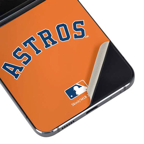 MLB Houston Astros Jersey Alternate Galaxy Z Flip5 5G Skin