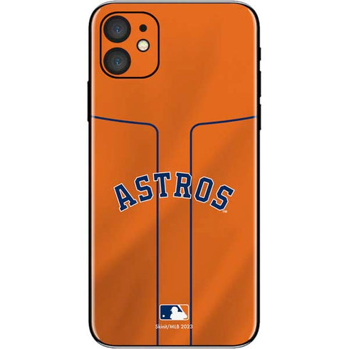 MLB Houston Astros Jersey Alternate iPhone 11 Skin