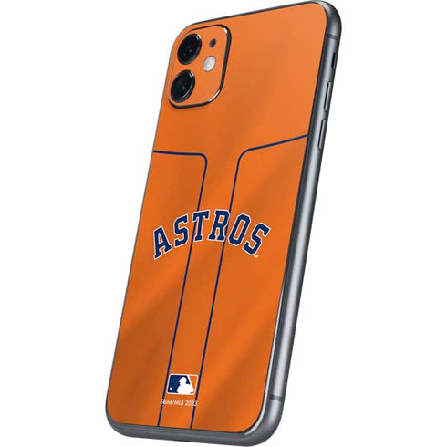 MLB Houston Astros Jersey Alternate iPhone 11 Skin