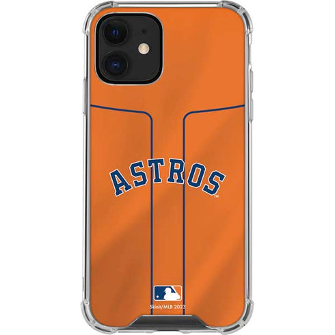 MLB Houston Astros Jersey Alternate iPhone 12 Mini Clear Case