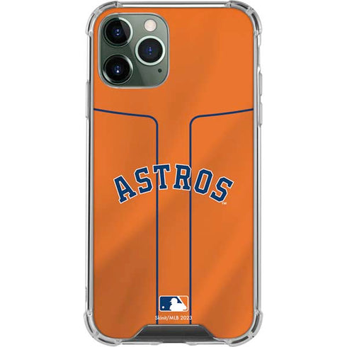 MLB Houston Astros Jersey Alternate iPhone 12 Pro Clear Case