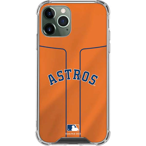 MLB Houston Astros Jersey Alternate iPhone 12 Pro Max Clear Case
