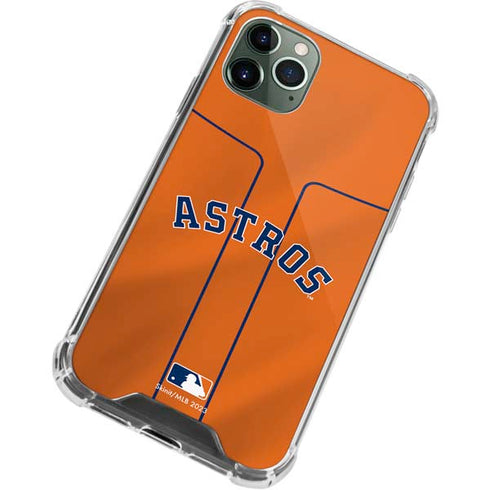 MLB Houston Astros Jersey Alternate iPhone 12 Pro Max Clear Case