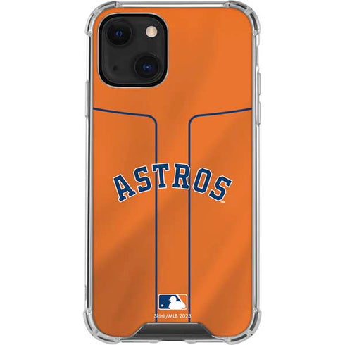 MLB Houston Astros Jersey Alternate iPhone 15 Plus Clear Case
