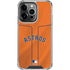 MLB Houston Astros Jersey Alternate iPhone 15 Pro Clear Case