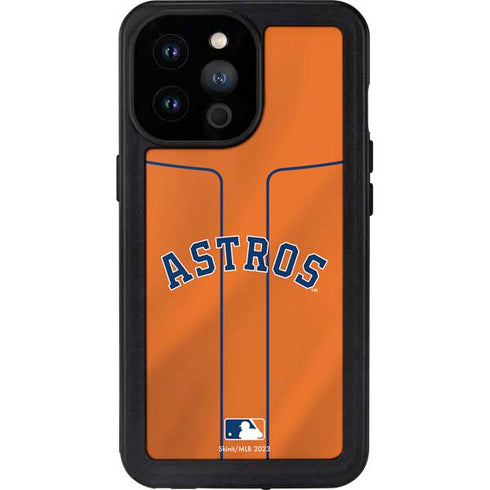 MLB Houston Astros Jersey Alternate iPhone 14 Pro Max Waterproof Case