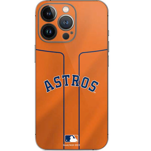 MLB Houston Astros Jersey Alternate iPhone 14 Pro Skin
