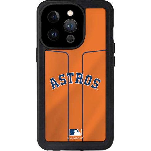 MLB Houston Astros Jersey Alternate iPhone 14 Pro Waterproof Case