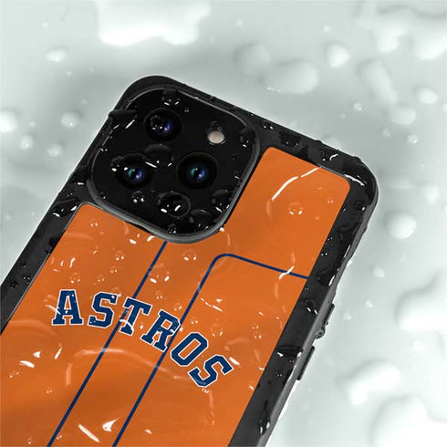 MLB Houston Astros Jersey Alternate iPhone 15 Pro Waterproof Case