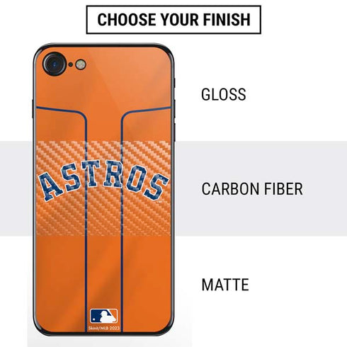 MLB Houston Astros Jersey Alternate iPhone SE (2nd & 3rd Gen) Skin