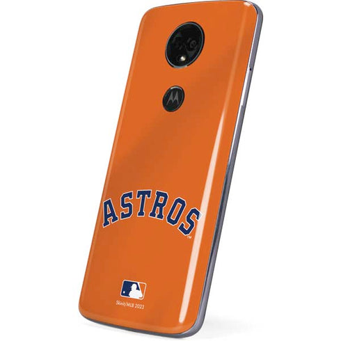 MLB Houston Astros Jersey Alternate Moto E5 Plus Skin