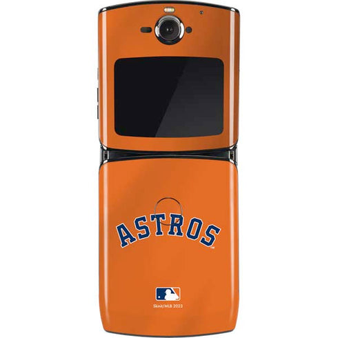 MLB Houston Astros Jersey Alternate Motorola RAZR Skin