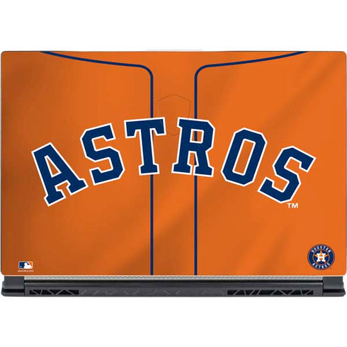 MLB Houston Astros Jersey Alternate MSI GS65 Stealth Laptop Skin