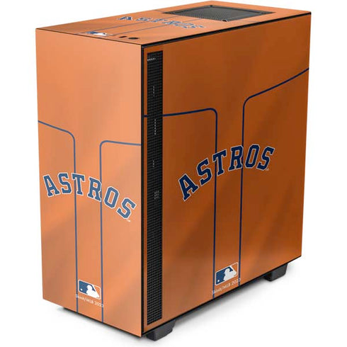 MLB Houston Astros Jersey Alternate NZXT H510 Compact ATX Mid-Tower Case Skin