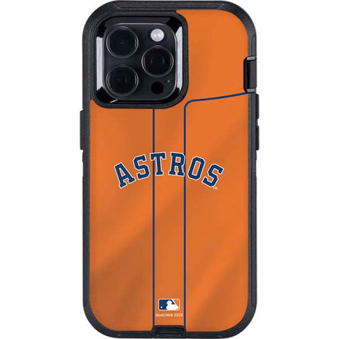 MLB Houston Astros Jersey Alternate Otterbox Defender iPhone Skin