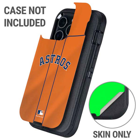 MLB Houston Astros Jersey Alternate Otterbox Defender iPhone Skin