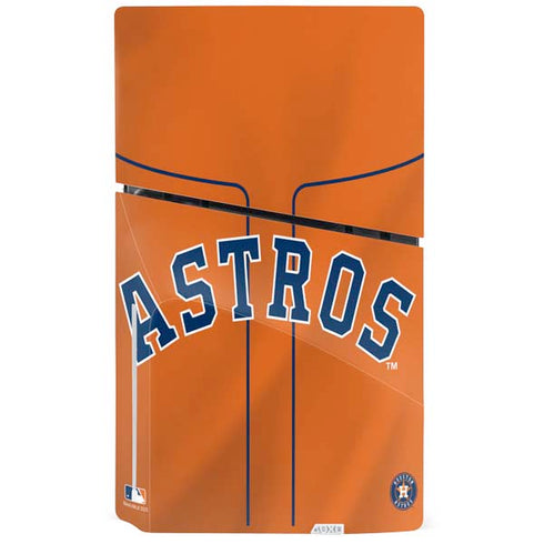 MLB Houston Astros Jersey Alternate PS5 Slim Disk Console Skin