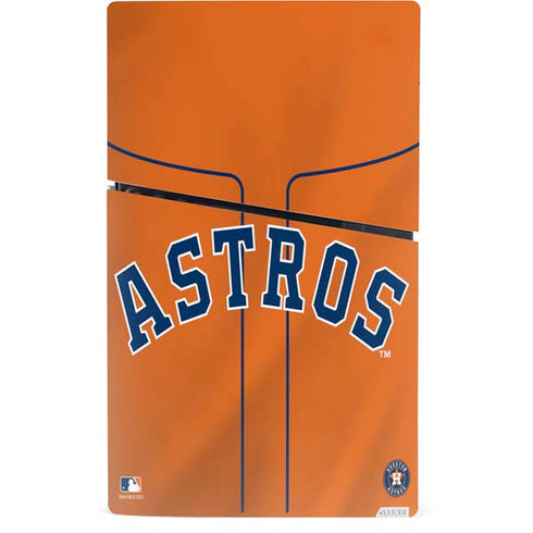 MLB Houston Astros Jersey Alternate PS5 Slim Digital Edition Console Skin