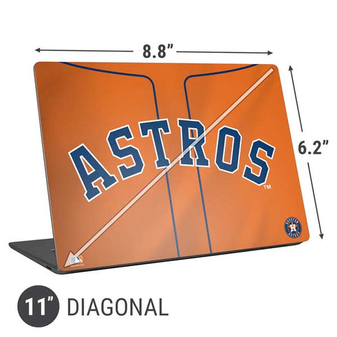 MLB Houston Astros Jersey Alternate Universal Laptop 11in (8.8 x 6.2in) Skin