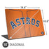 MLB Houston Astros Jersey Alternate Universal Laptop 18in (14.6 x 10.6in) Skin