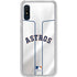 MLB Houston Astros Jersey Galaxy A10e Clear Case