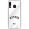 MLB Houston Astros Jersey Galaxy A20 Clear Case