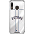MLB Houston Astros Jersey Galaxy A30 Clear Case