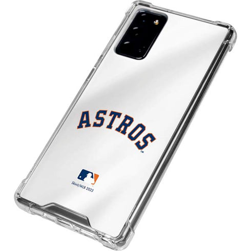 MLB Houston Astros Jersey Galaxy Note20 5G Clear Case