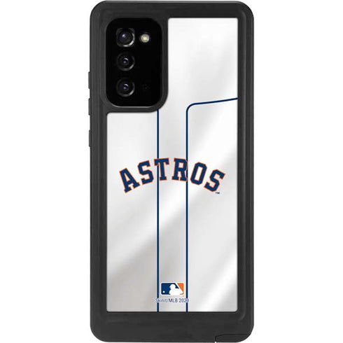 MLB Houston Astros Jersey Galaxy Note20 5G Waterproof Case